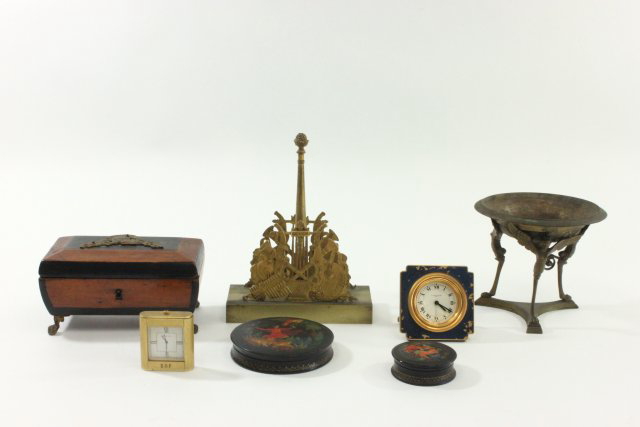 Group Lot 7 Desk Objects