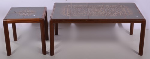 Teak framed coffee table G-plan