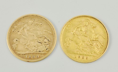 Edward VII half sovereign 1906