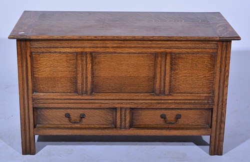 Oak mule chest