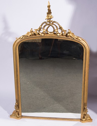 Victorian over mantel mirror