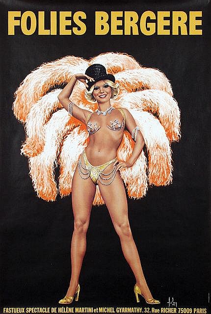 Poster by Aslan - Folies Bergere