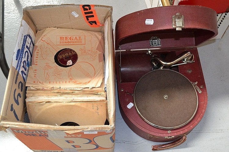 Record player & records