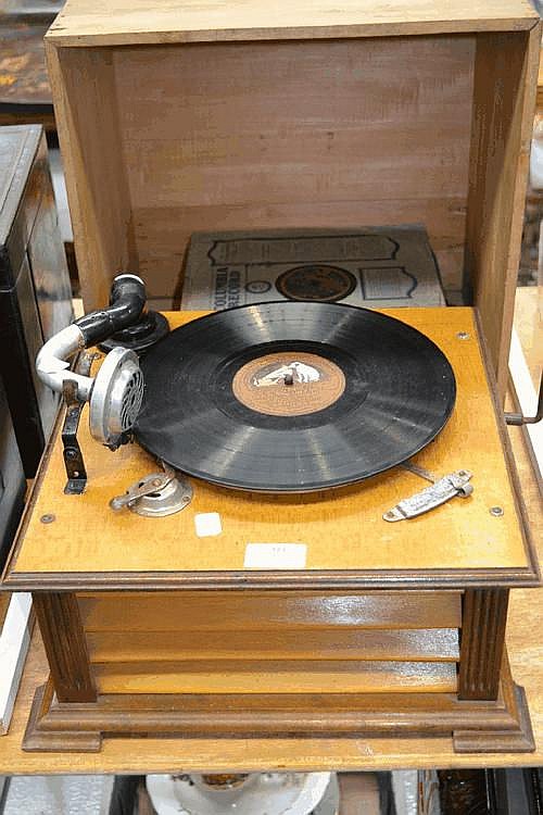 Record player & records