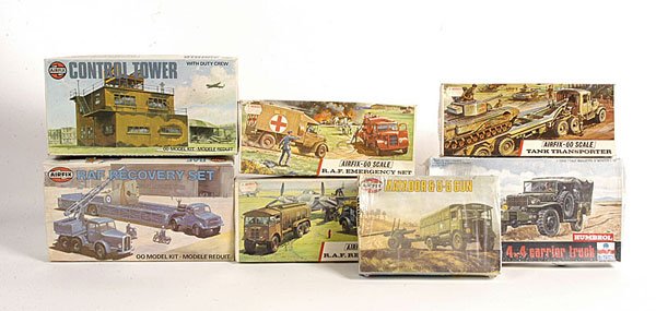 1764: Airfix - A Mixed Group of Plastic Kits