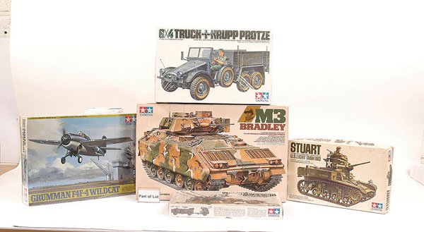 1684: Tamiya Military Related Plastic Kits
