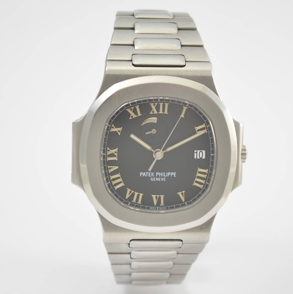 PATEK PHILIPPE gent's wristwatch Nautilus Jumbo 3710/1A