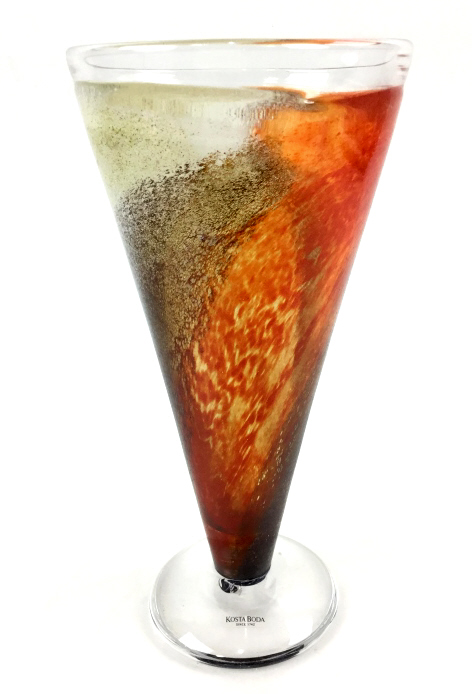 Kosta Boda Art Glass Vase
