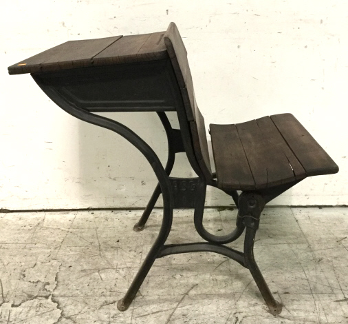 Vintage Schoolhouse Desk / Seat Combo
