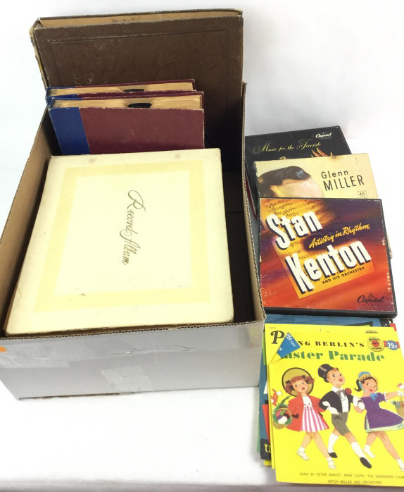 Vtg. Lp Vinyl Records & 45rpm Vinyl Records