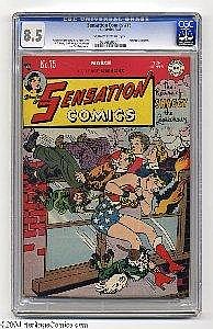 [ Comic Books ] 85 CGC 1339610 "Sensation Comics #75 (DC