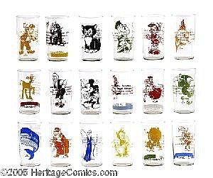[ Comic Books ] 0 1390898 "Disney Glassware Group (Walt Disney Productions