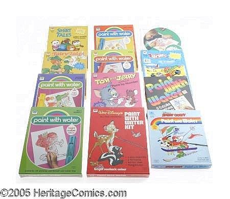 [ Memorabilia Paint Sets Group (Whitman