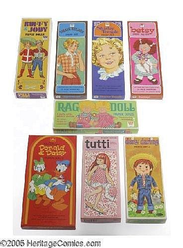 [ Memorabilia Paper Doll Sets (Whitman