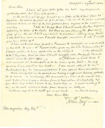 [ Americana ] [ Autographs ] John Jay Autograph Letter...