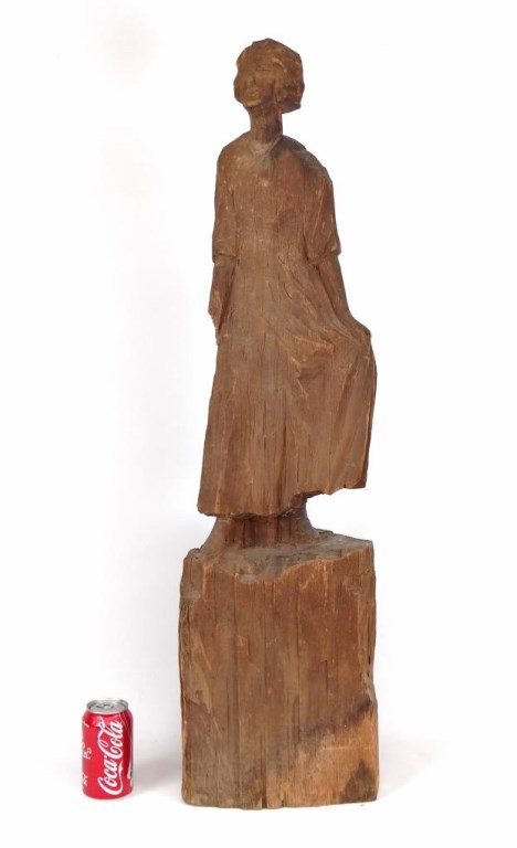 Folk Art Wooden Sculpture