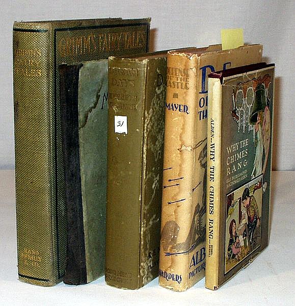 5V Asigned Mayer Fairy Tales Mother Goose Songs ANTIQUE...