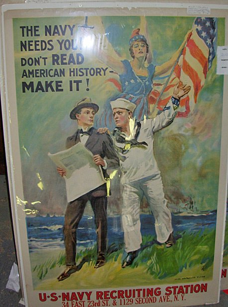 Original World War I Poster James Montgomery Flagg