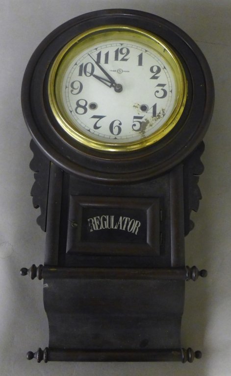 Antique Regulator Wall Clock