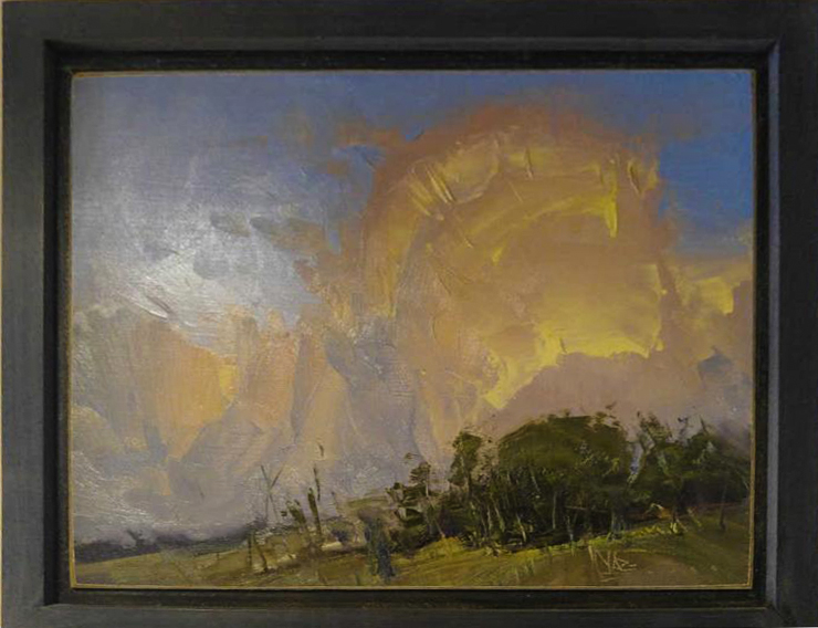 Josh Clare "Billows" Oil Painting