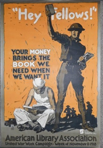 U.S. WWI Propaganda Poster, 1918