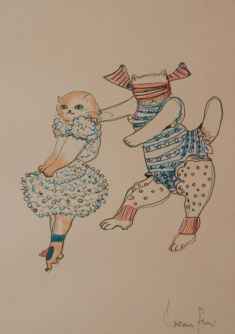 Leonor Fini lithograph