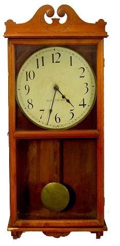 Seth Thomas Wall Regulator 19th Century Clock