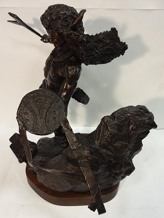 "The Avenger"- Bronze Sculpture- Kevin McCarthy