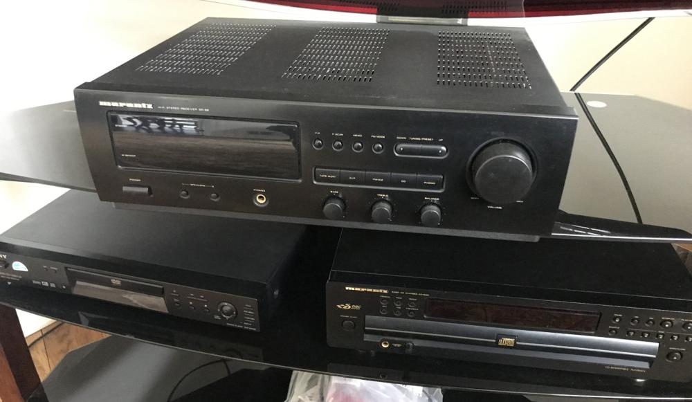 Marantz Stereo Receiver & CD Changer / SONY DVD