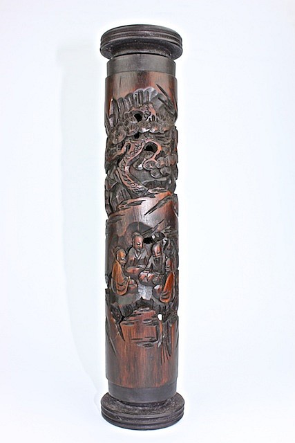 Chinese wood carved Incense Holder