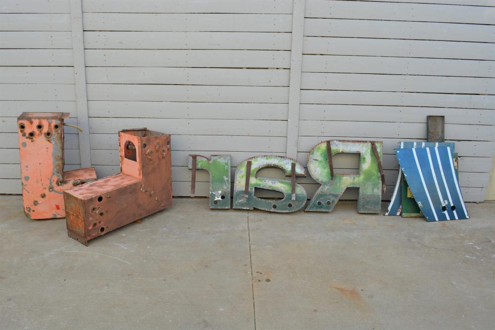 Group Lot of Metal Letters