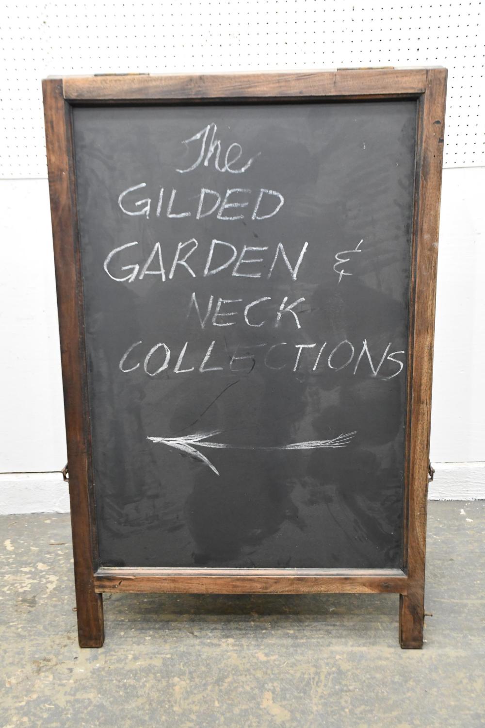 Double Sided Chalkboard