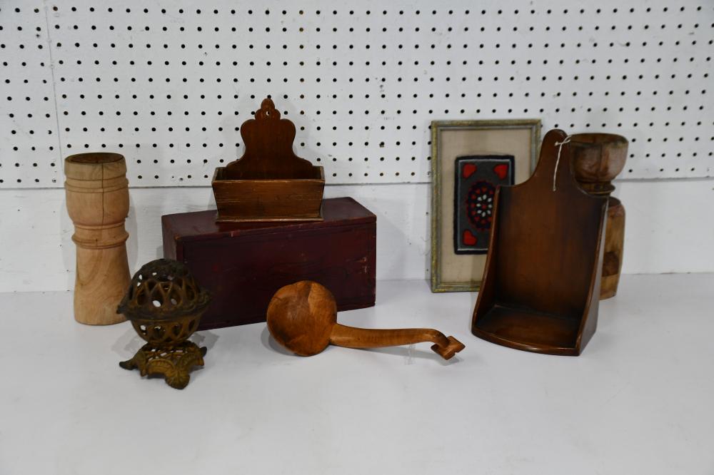 Group Lot string holder / candle holders / spoon / etc...