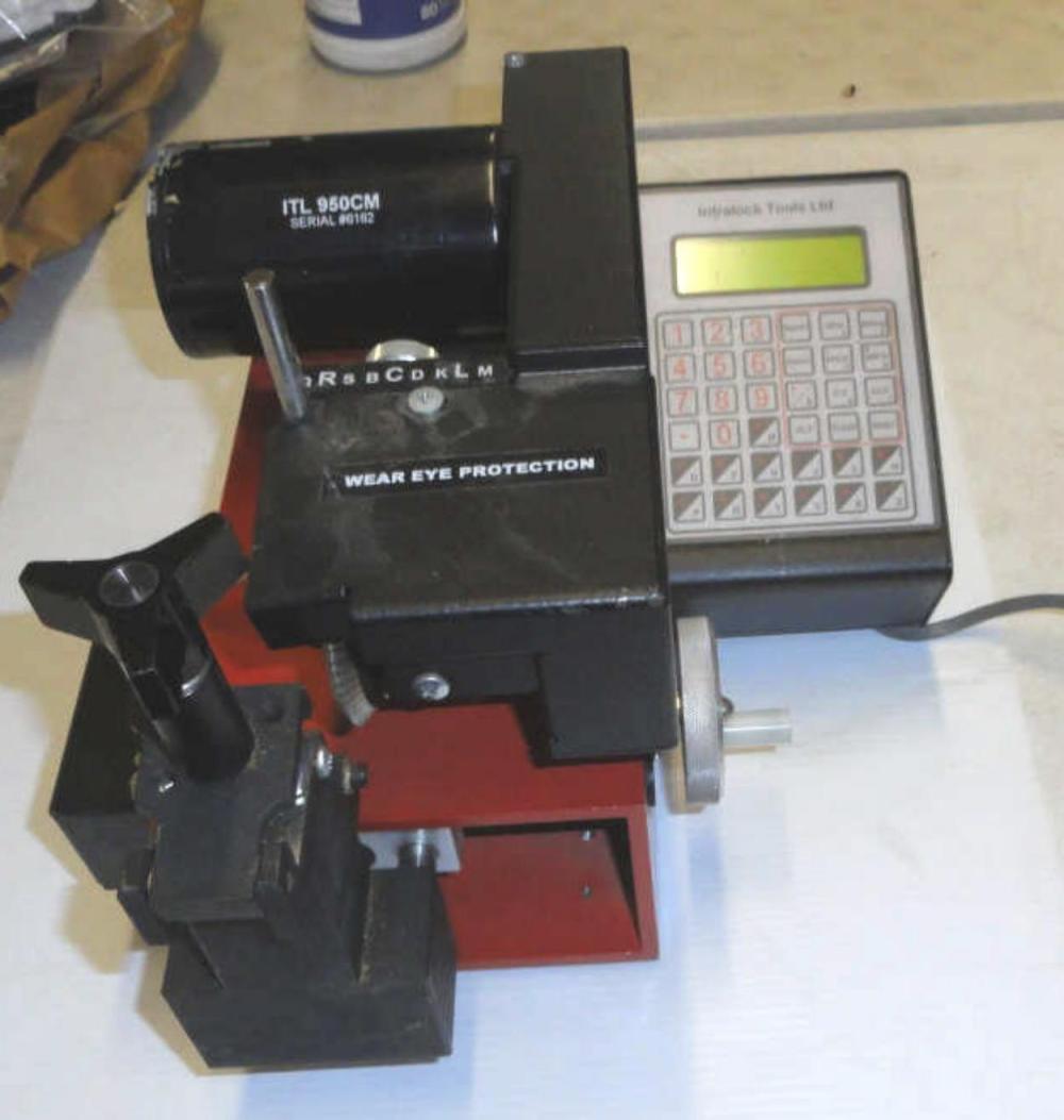 Intralock Key Cutting Machine