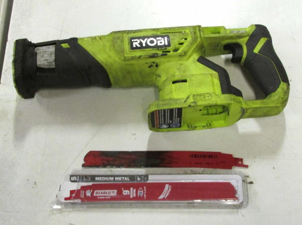 Ryobi Reciprocating Saw w/Blades