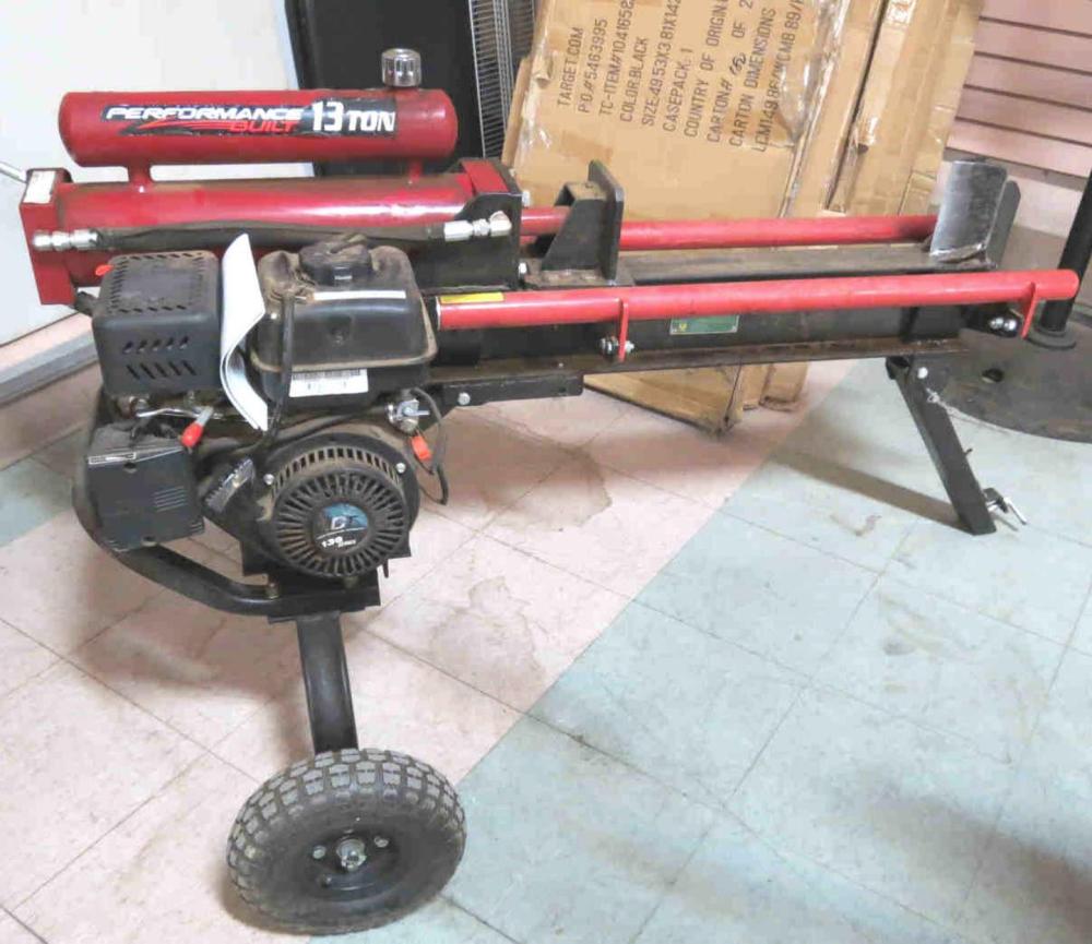 Performance Built Log Splitter LOCAL PICKUP ONLY