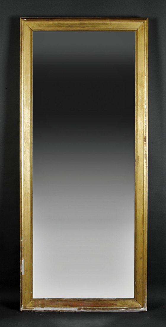 An American Late Federal Giltwood Pier Mirror
