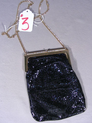VINTAGE WHITING & DAVIS MESH PURSE