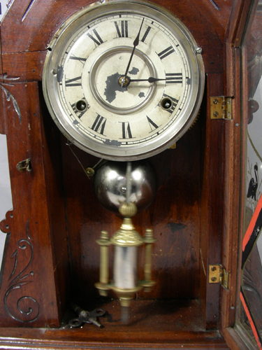 ANTIQUE NEW HAVEN CLOCK CO. MANTLE CLOCK