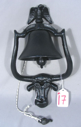 HEAVY CAST IRON " BULL" BELL