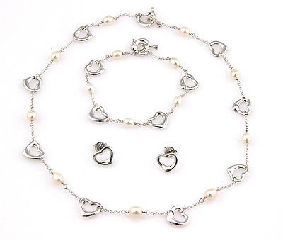 Tiffany& Co. Elsa Peretti Spain Open Heart Sterling
