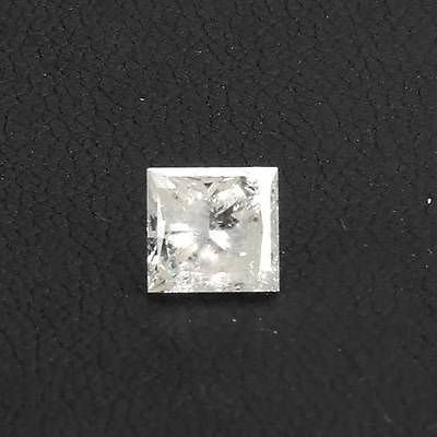 Estate Loose 1.06 Carat Natural Princess Cut Diamond
