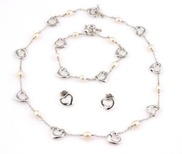Tiffany & Co. Elsa Peretti Spain Open Heart Sterling