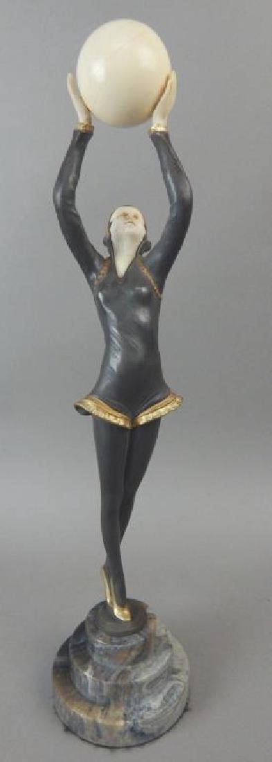 Art Deco Style Dancer "Ball Girl"