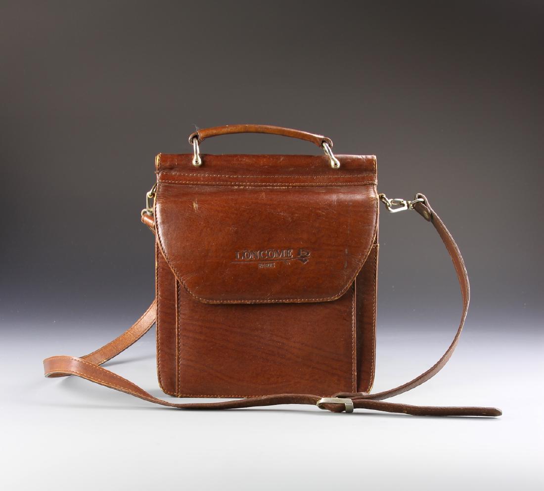 Vintage Lancome Leather Handbag