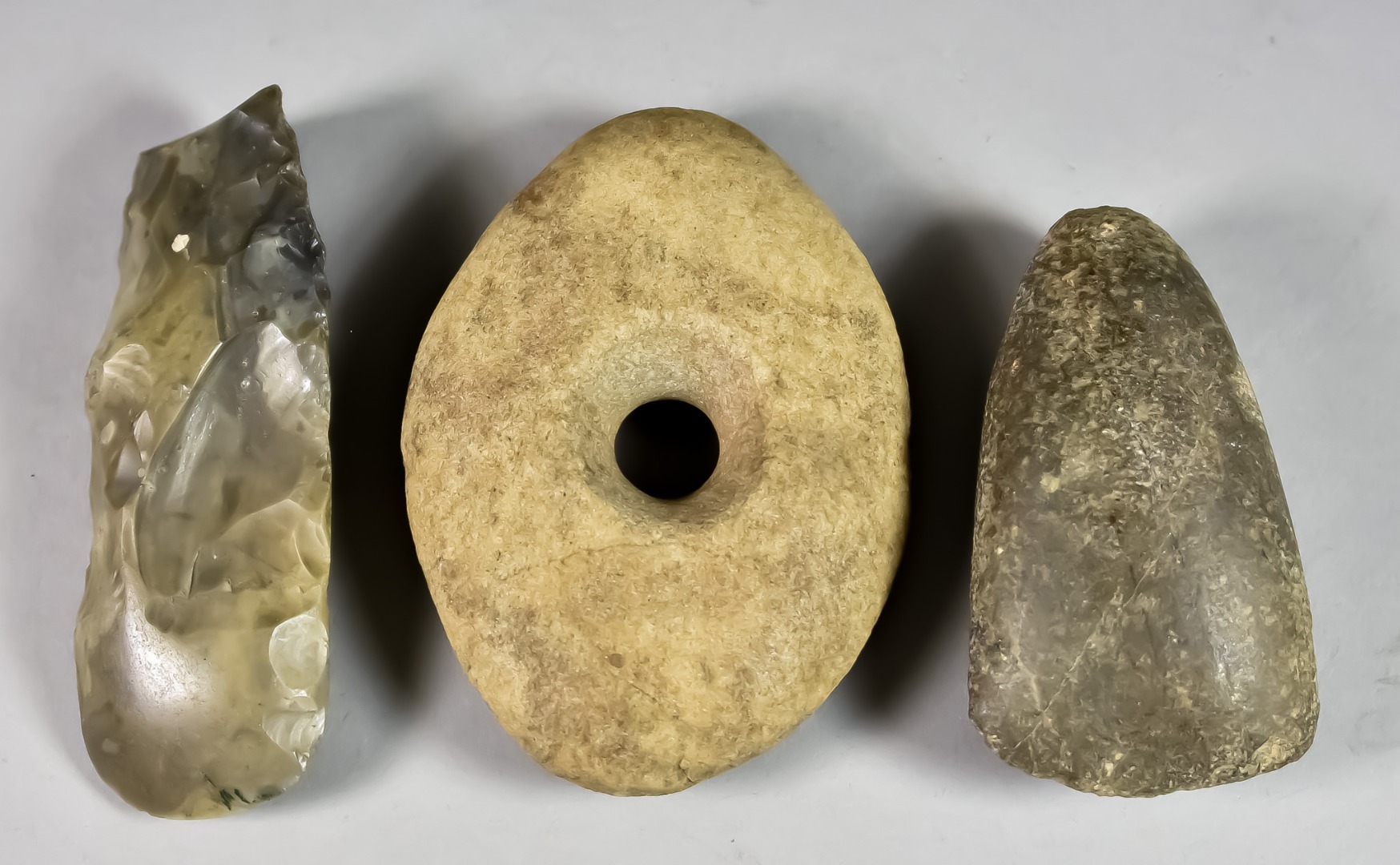 A Neolithic Flint Axe Head