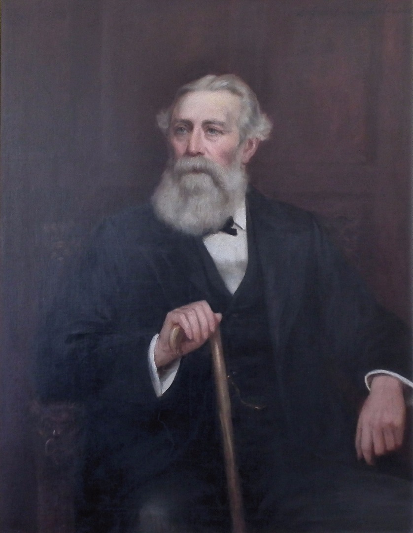19th Century English School - Oil painting - Half length portrait...