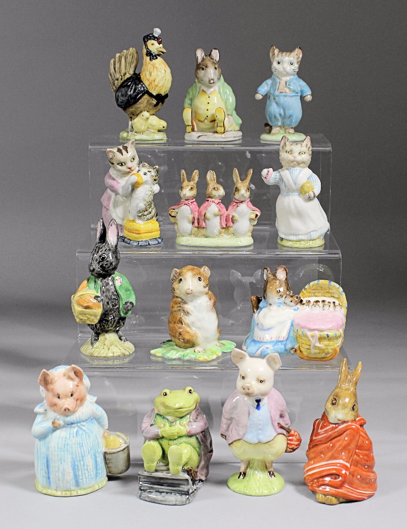 Two Beswick pottery "Beatrix Potter" figures