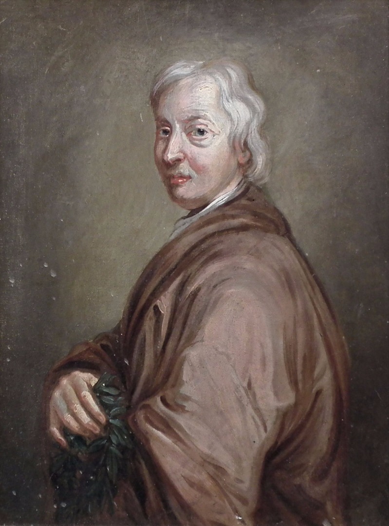 18th Century English School - Oil painting - Half length portrait...