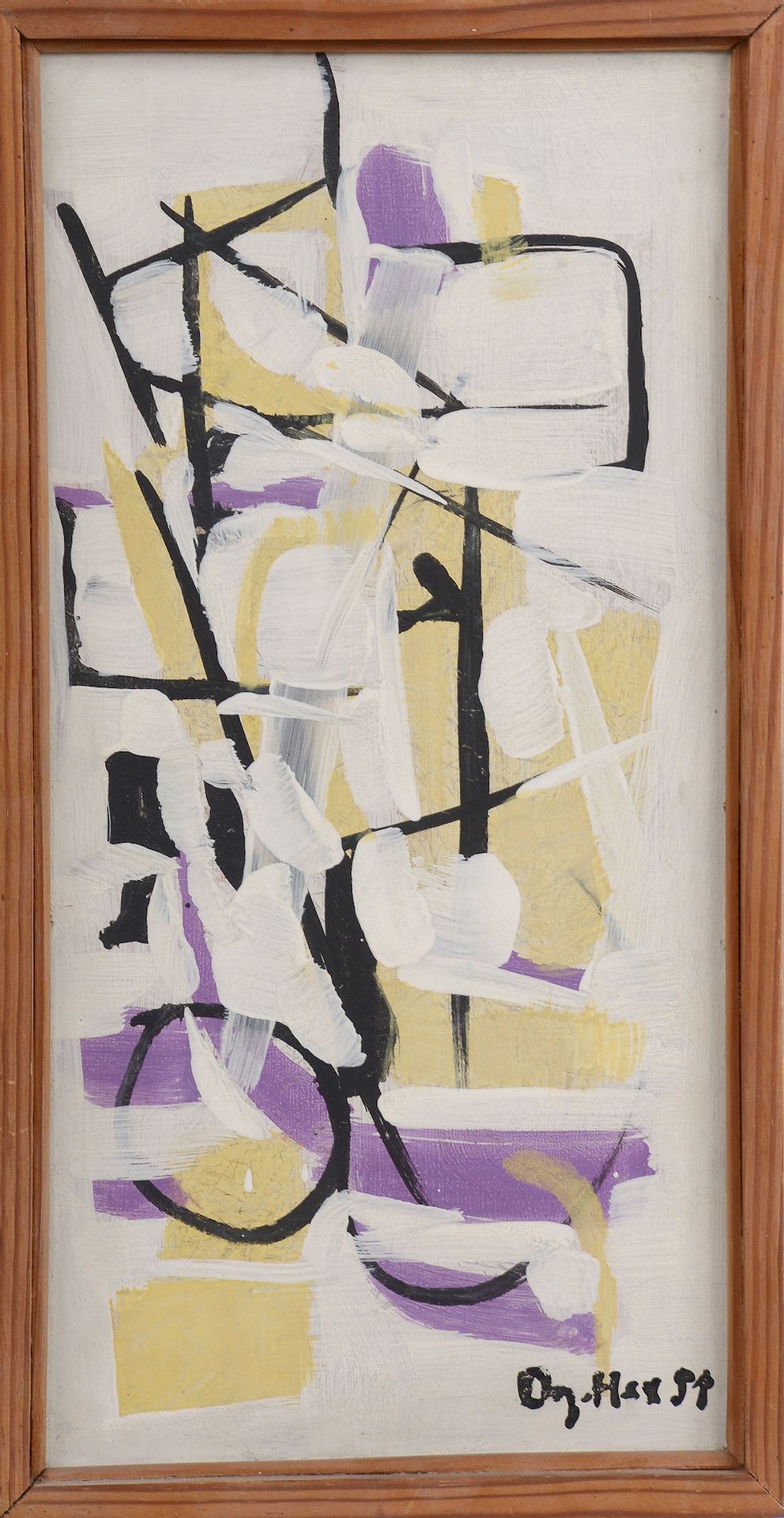 *Jean DEGOTTEX (1918-1988). Composition.... - Lot 47 - Le Floc'h